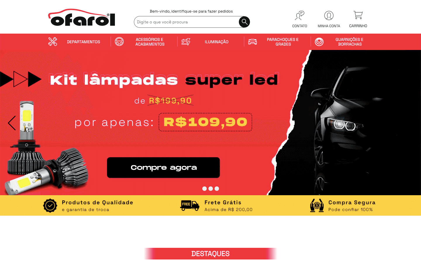 Loja do Farol Parts na Tray